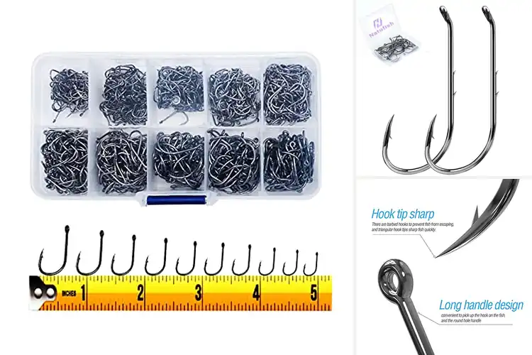 Detailed view of Best Barbed Fishing Hooks: Top 10 Picks for Big Catches