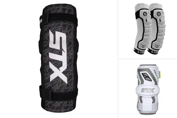 Detailed view of Best Comfortable Lacrosse Arm Pads