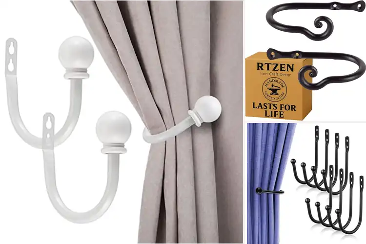Detailed view of Best Decorative Holdbacks: 10 Elegant Curtain Ideas
