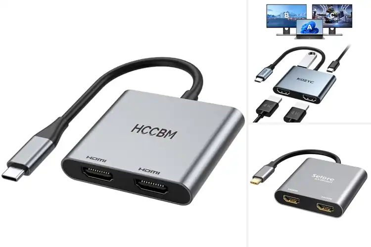 Detailed view of Best Dual-Monitor USB C Adapters