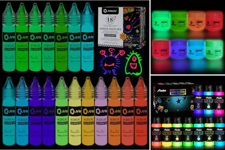 Detailed view of Best Glow In Dark Paints