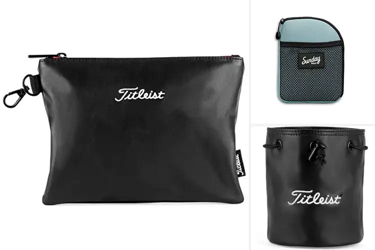 Detailed view of Best Golf Valuables Pouches
