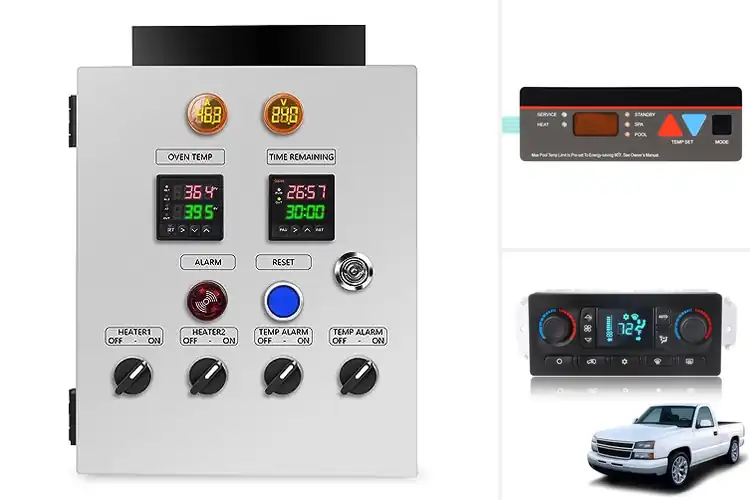 Detailed view of Best Heating Control Panels
