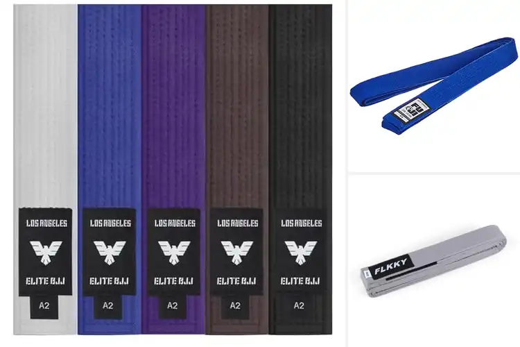 Detailed view of Best IBJJF Approved Belts: Upgrade Your BJJ Training