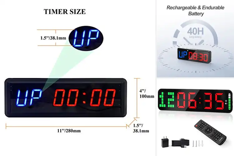 Detailed view of Best Interval Timer Remotes for Peak Workouts