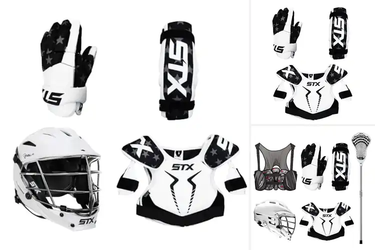 Detailed view of Best Lacrosse Protective Gear Sets