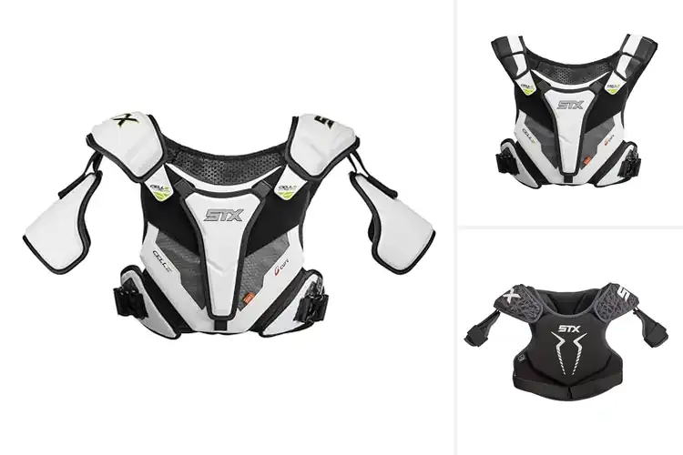 Detailed view of Best Lacrosse Shoulder Pads