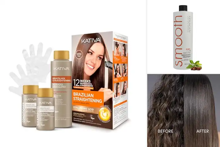 Detailed view of Best Natural Hair Straightening Treatments