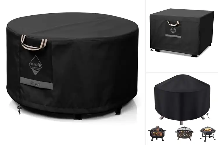Detailed view of Best Outdoor Fire Pit Covers: Top Durable & Stylish Picks