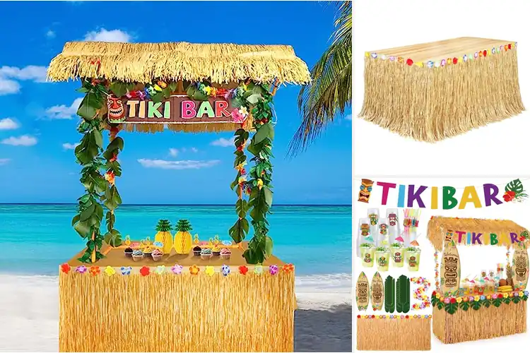 Detailed view of Best Tiki Bar Decorations