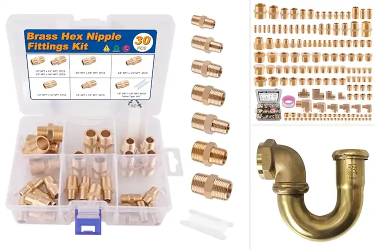 Detailed view of Best Unfinished Brass Fittings