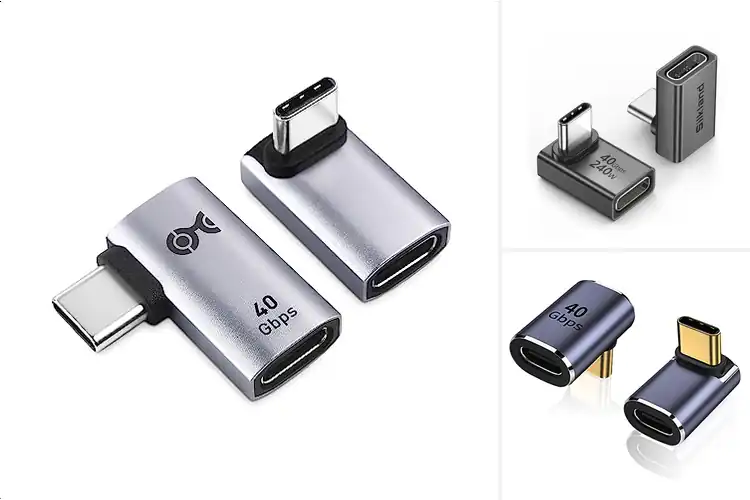 Detailed view of Best USB C Right Angle Adapters