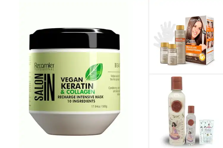 Detailed view of Best Vegan Keratin Treatments for Silky Hair