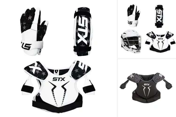 Detailed view of Best Youth Lacrosse Protective Gear Sets